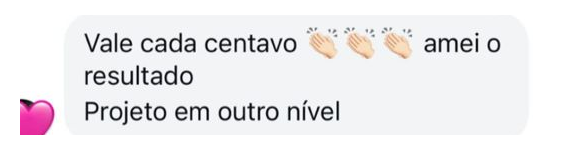 Depoimento aluna