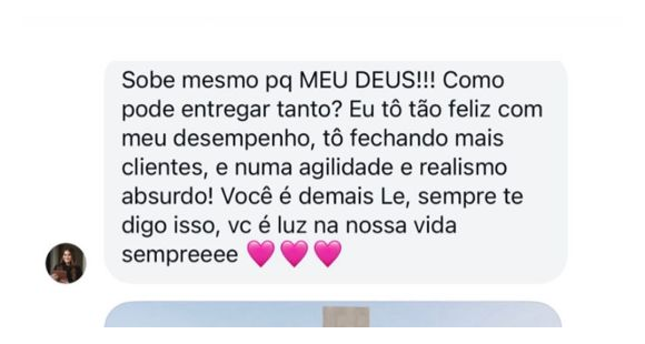 Depoimento aluna