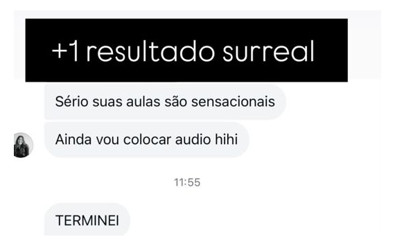 Depoimento aluna